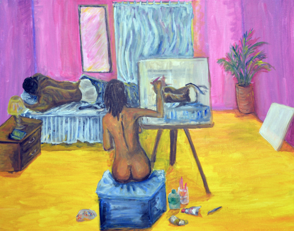 Anaïse Hector célèbre le corps féminin dans sa peinture !